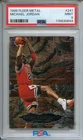 1996 MICHAEL JORDAN FLEER METAL #241 METAL SHREDDER CHICAGO BULLS PSA 9 Mint
