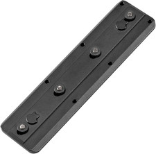Keymod Rail Tripod Plate Adapter Mount BKMOD-140 with Safety Stop Screws,For Tri