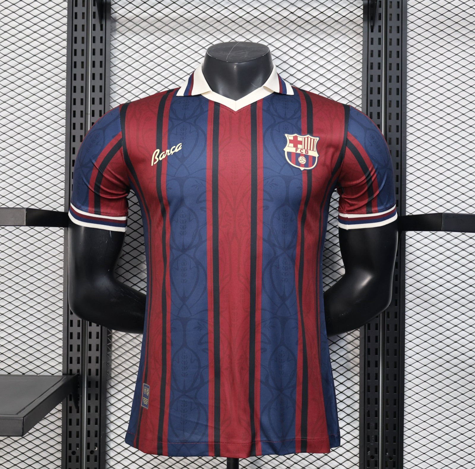 FC BARCELONA POLO 125 ANIVERSARIO RETRO 2025 - EDICIÓN LIMITADA - TALLA L
