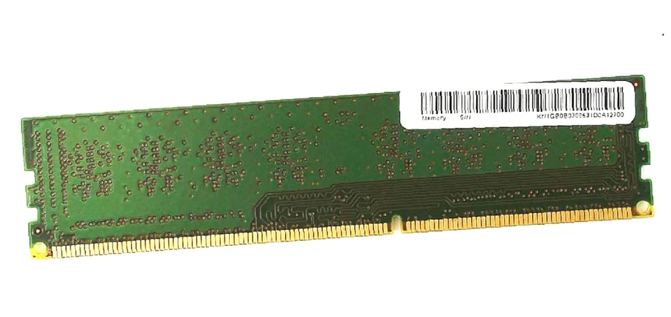 Samsung 🔧 2x 1GB DDR3-1333 PC3-10600U DIMM Desktop RAM 🟥 ☆ - Image 2 of 2