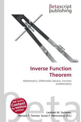 Lambert M. Surhone (u. a.) | Inverse Function Theorem | Taschenbuch | Englisch