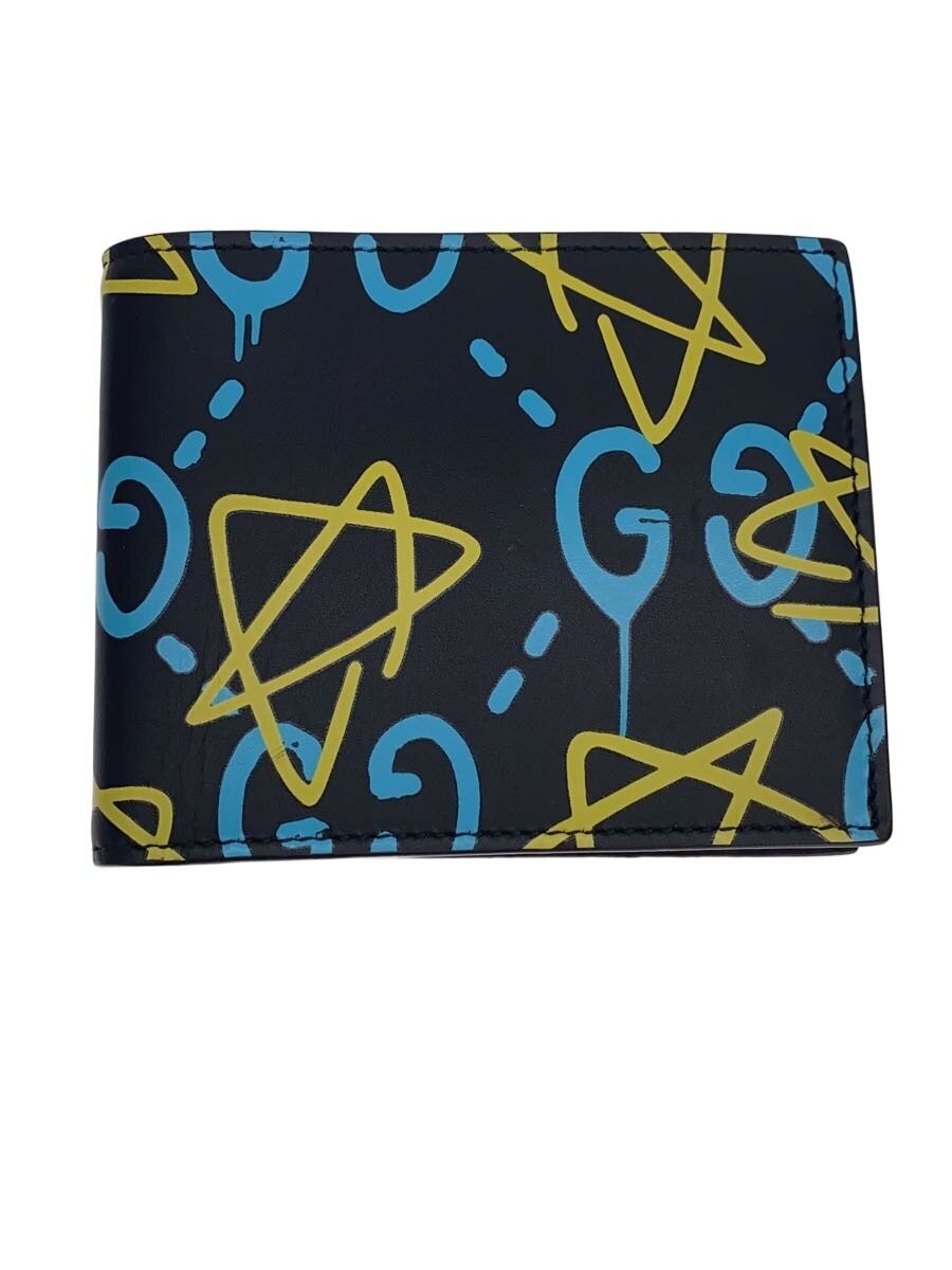 GUCCI Card Case [Purchased] Black All-Over Print Men's 449422