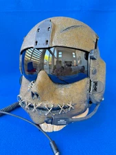 CUSTOM SANDMAN HGU GENTEX 56 HGU56P XL HELICOPTER PILOT FLIGHT HELMET