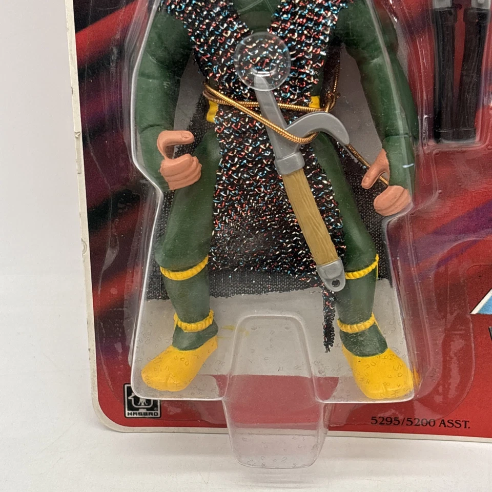 Винтажная экшн-фигурка Dragon Master Ninja Warriors 1986 Hasbro Yaske запечатанная! - Изображение 2 из 4