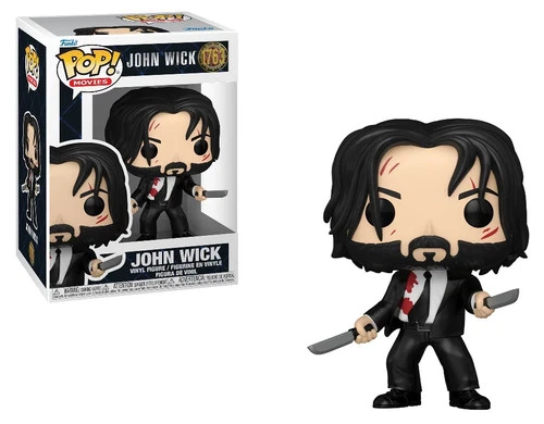 Funko Pop! Movies: John Wick – John Wick with Dual Knives #1763 Factory Sealed