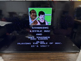 Mike Tyson&rsquo;s Punch-Out!! Nintendo NES Authentic Tested Works NES-PT-USA