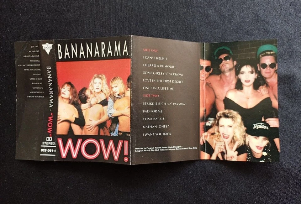Bananarama : Wow! ( Cassette Tape ) - Image 4 of 4