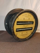 🔥vintage James G. Biddle Frahm System Frequency Indicator U.S.N. Navy Ship?