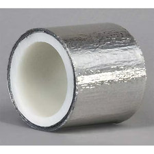 3M 438 Aluminum Foil Tape 4 Inch x 5 Yard Silver Heat Resistant Industrial Roll