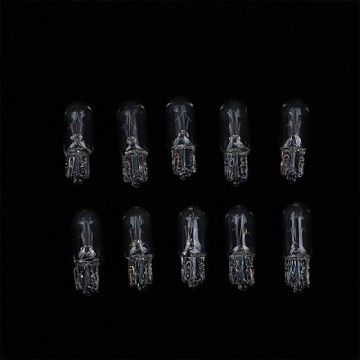10Pcs Bulb 12V 3W T6.5 Car Dashboard Instrument Panel Light Indicator Lights