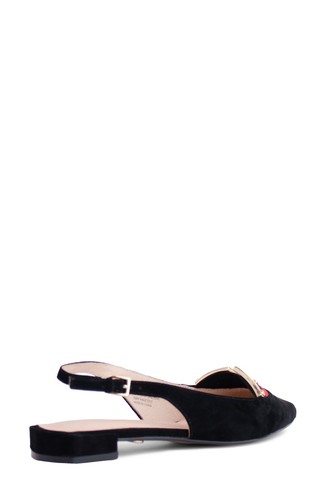 Cecelia New York Jacqueline Womens Flats Slingback Pointed Toe Sling Back Shoes - 第 2/4 張圖片