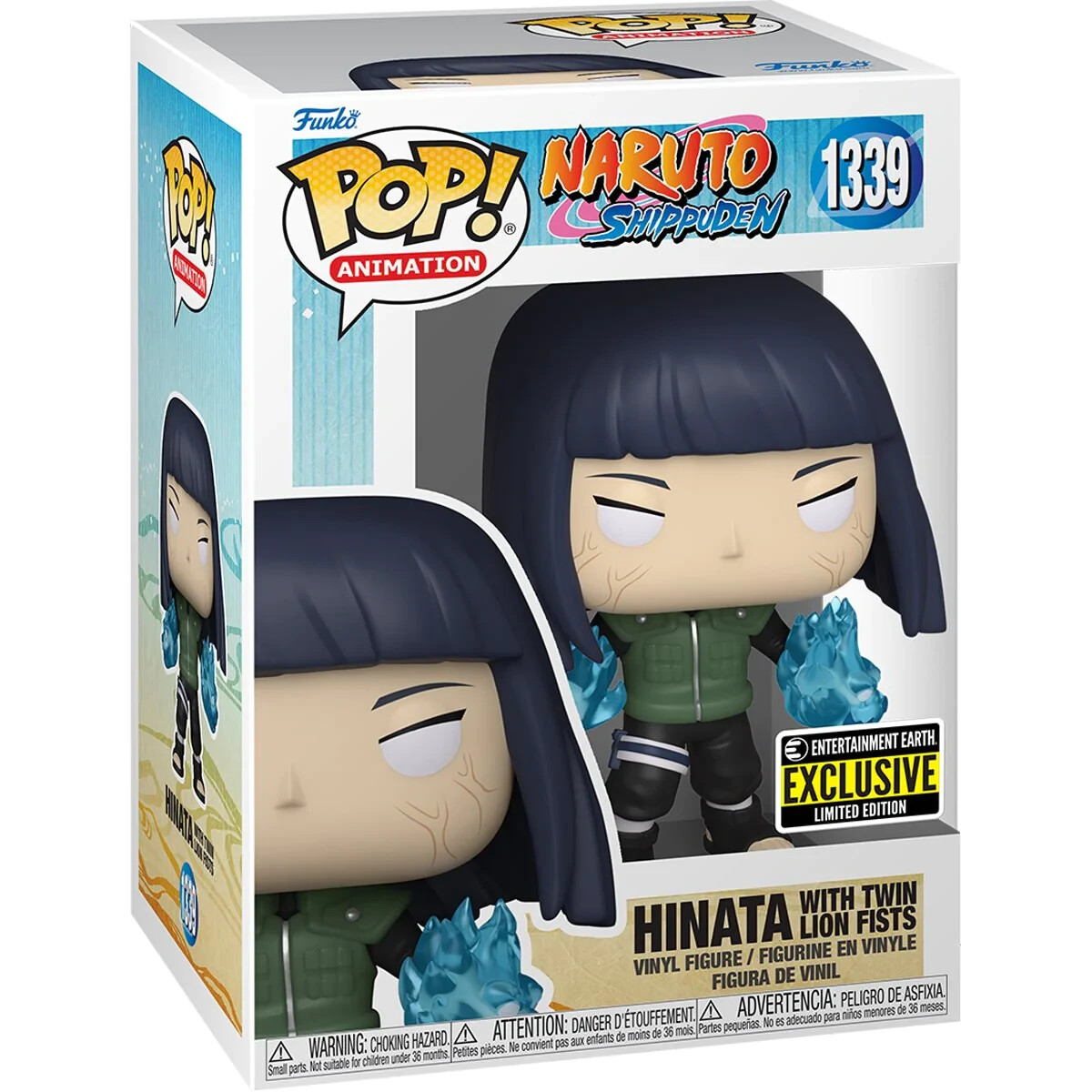 その他 Funko Pop Naruto Hinata 1339 Exclusive Funko Pop!(EE Exclusive) Naruto #1339 - Hyuga Hinata w/ Twin Lion