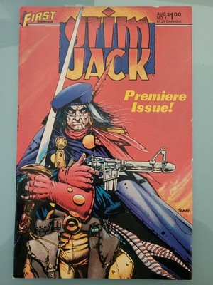 GRIMJACK #1 (1984) FIRST COMICS JOHN OSTRANDER! TIM TRUMAN ART (SCOUT) HOT!