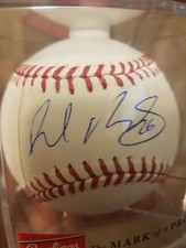 brad boxberger signed baseball autographed romlb ball auto arizona diamondbacks