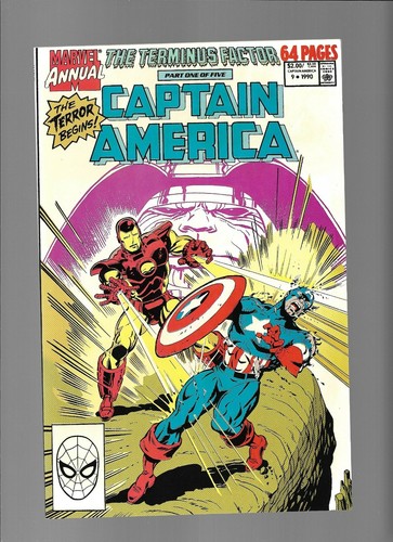 Captain America KS Annual 9 11 12 Terminus Factor Iron Man Nick Fury Gilgamesh