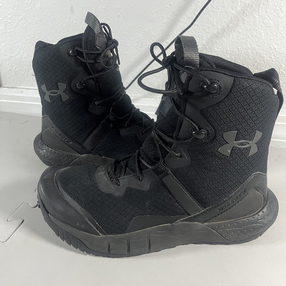 Under Armour Micro G Valsetz Lace Up Tactical Boots 3023744-001 Mens Size 7.5