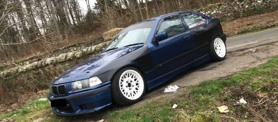 Bmw e36 2024 compact overfenders