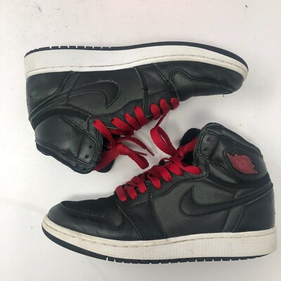 Nike Air Jordan 1 Retro High OG Black Satin Gym Red 575441  display picture 1