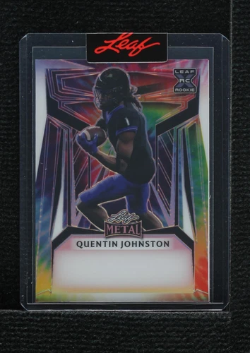 2023 Leaf Metal Quentin Johnston #BA-QJ1
