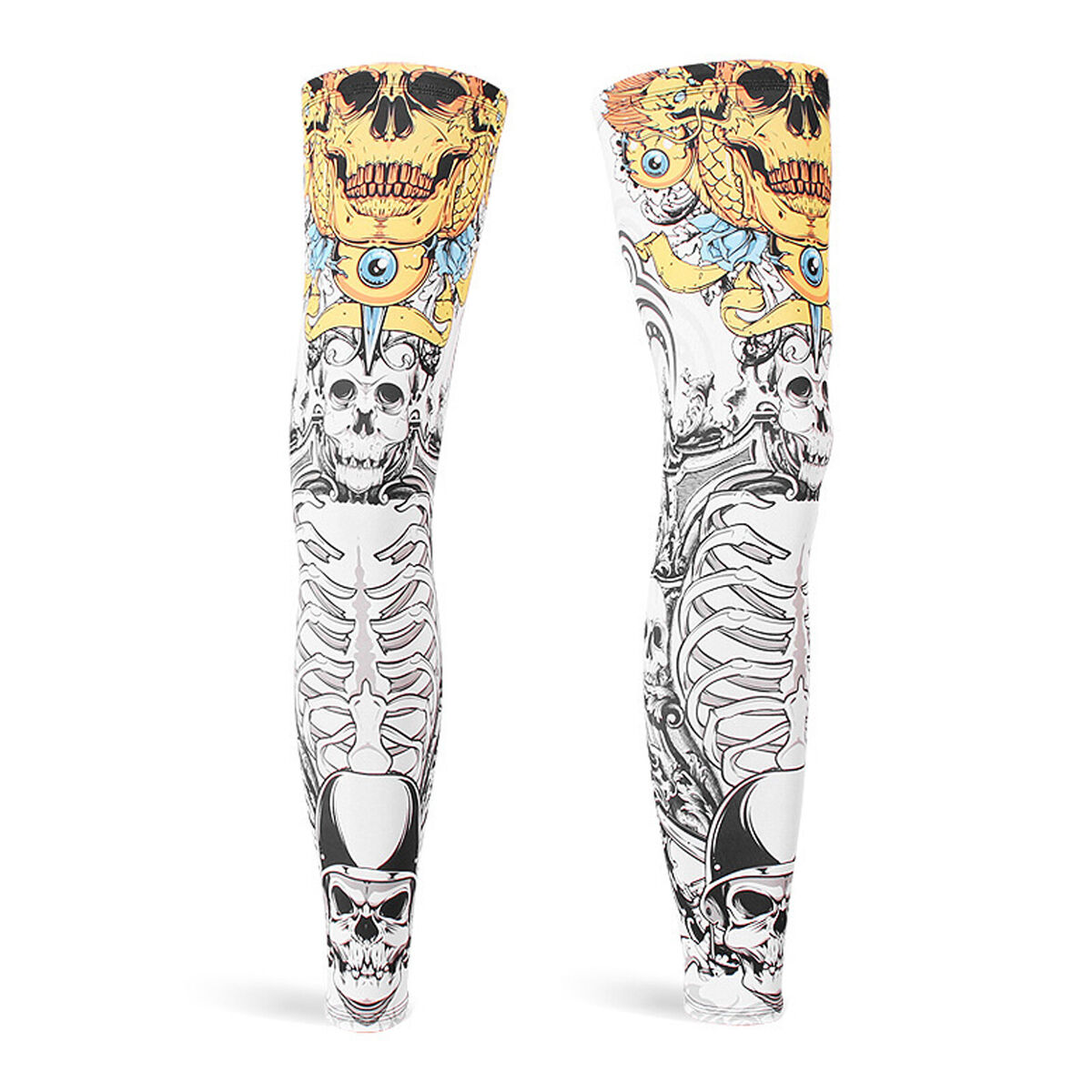 Women Men Tattoo Leg Sleeves Knee Compression Cooling Cover Women Men Tattoo Leg Sleeves Knee Compression Cooling Cover