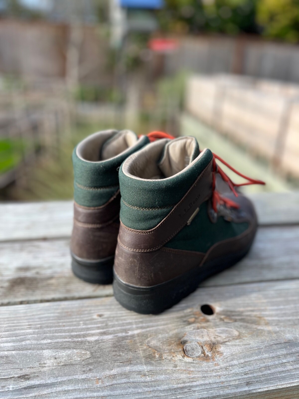 LL BEAN Men's Cresta GORETEX Hiking Boots, Leather, Size 9, Medium D