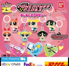 Powerpuff Girls Sign Accessories Set of 7Complete / Capsule Toy / NEW JP