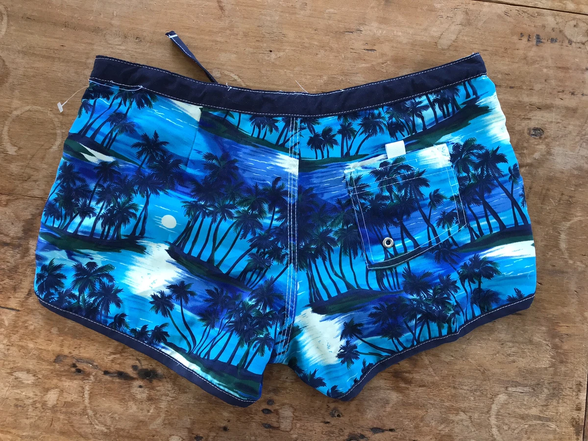 BBC Wahine Hawaii tropical water swim shorts coverup size 1 XS S 2