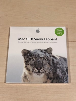 apple snow leopard cd