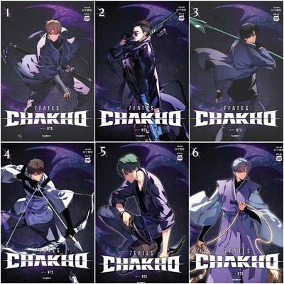 7FATES : CHAKHO Vol 1-6 Set Webtoon Book Manhwa Comics Manga HYBE with BTS