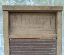 Antique Vintage National Washboard Co No 42 Midget Chicago