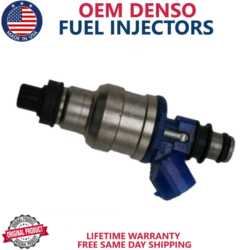 X4 OEM DENSO mejor actualización inyectores de combustible para 1995 1996 1997 Kia Sephia 1,6 L Foto 2 de 4