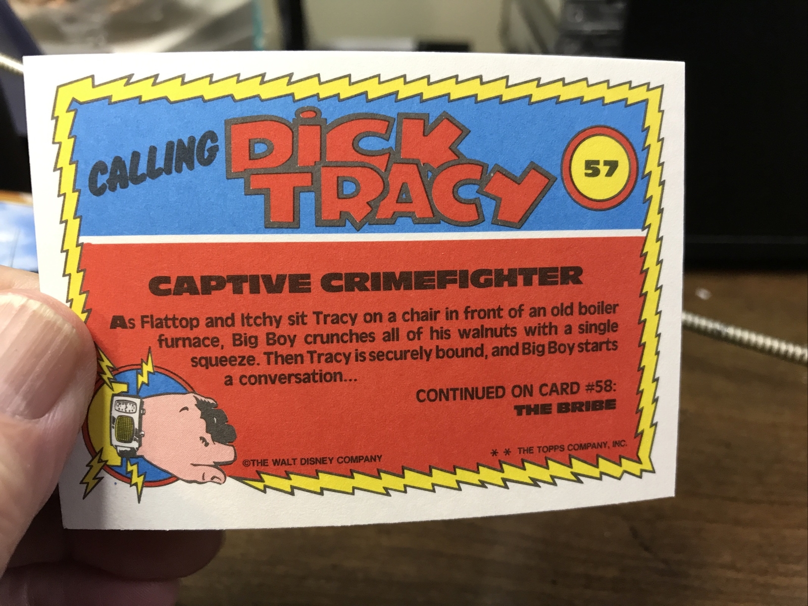 1990 Dick Tracy NonSport Card 57 GLOSSY eBay