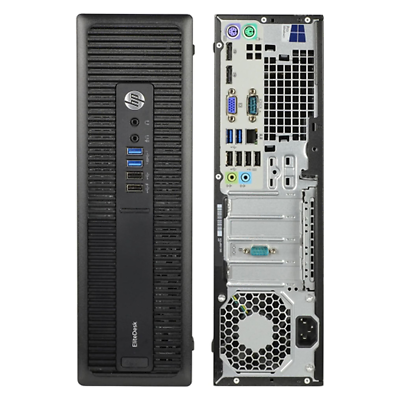 HP EliteDesk 800 G1 i3/i5/i7 4th Gen SFF PC 16GB RAM 512GB SSD Wi