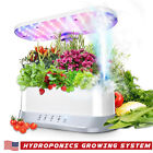 Hydroponics Growing System with Led Grow Light, Indoor Garden Kit 11 Pods