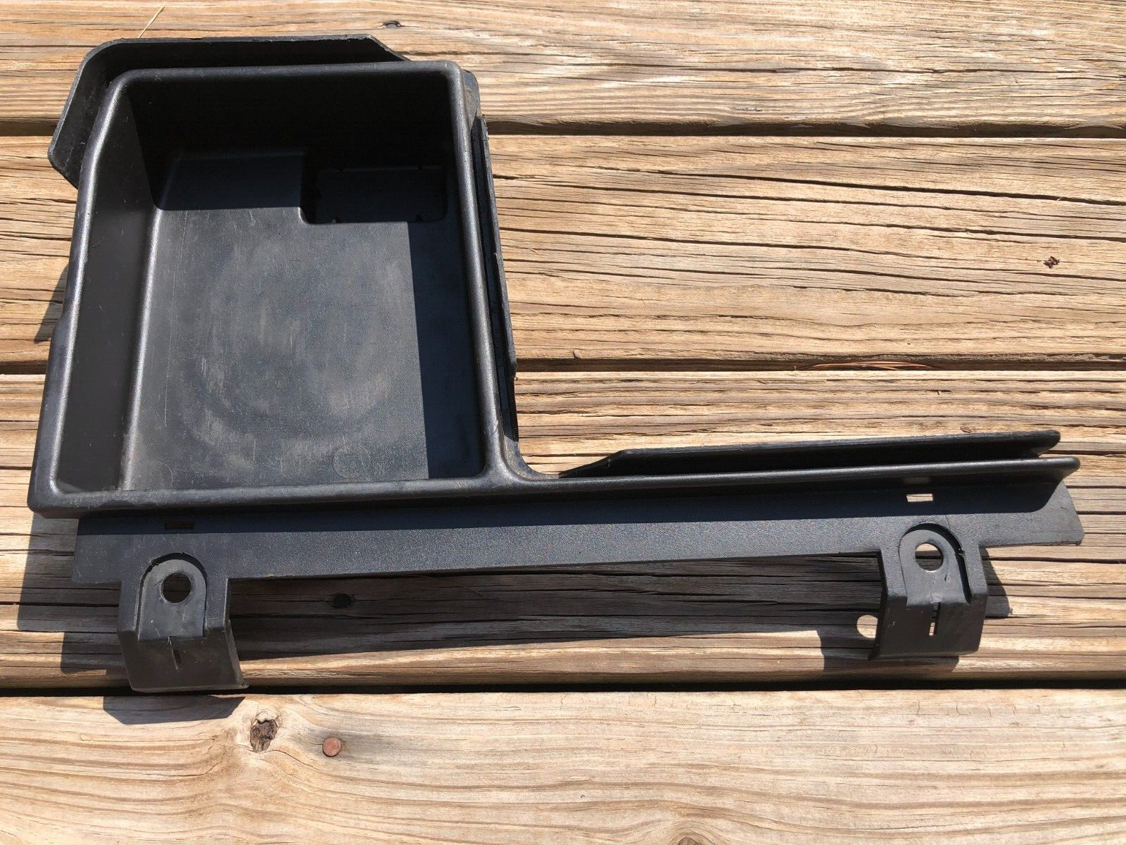 BMW E46 3-Series  Sedan Trunk Storage Left Corner Tray Compartment Black 8162577