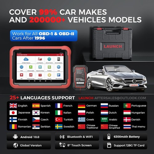 LAUNCH X431 Pros V5.0 Elite OBD Bidirectional Car Diagnostic Scanner Key Coding - 第 3/18 張圖片