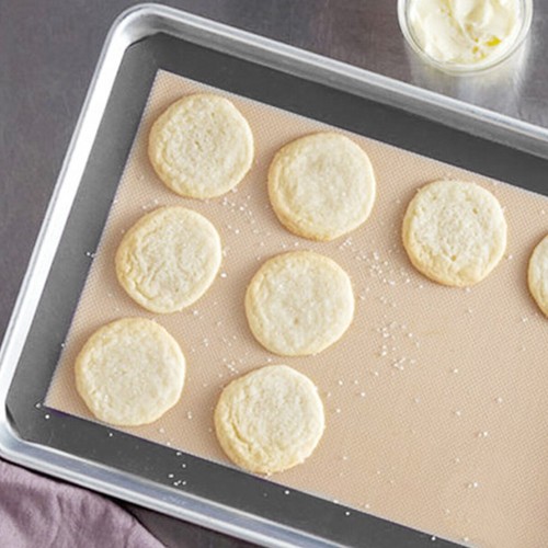Silicone Fibreglass Non Stick Baking Mat Sheet Tray Oven Liner Rolling Cake Mat - Picture 3 of 9