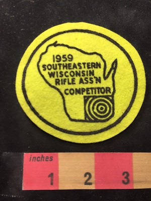 Vtg & As-Is 1959 SOUTHEASTERN WISCONSIN RIFLE ASSN. COMPETITOR Gun ...