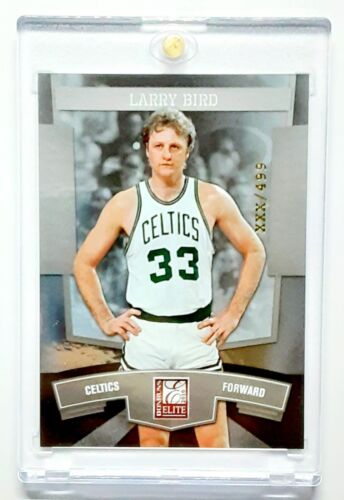 Carte NBA Larry Bird Panini Donruss Elite SP/499 Boston Celtics #33 - Photo 1 sur 2