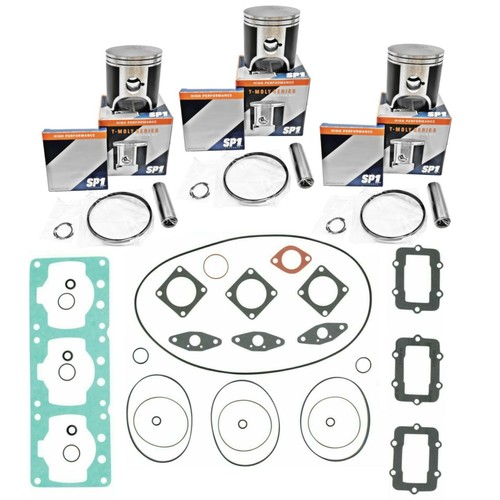 69.50mm STD Ski-Doo 809 SP1 Pistons Gaskets 1993-1996 Triple Mach Z ...