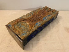 Handmade Clay Pottery Tree Trunk Themed Wand Holder "Hoger"