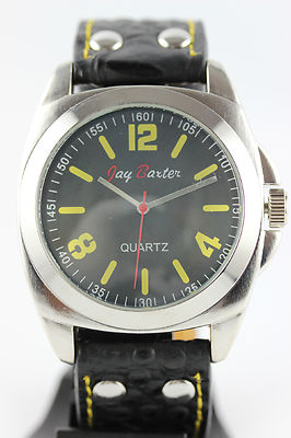 Jay Baxter Herrenuhr Echt Lederarmband Neu