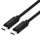 USB4 Gen2x2 Kabel, C–C, ST/ST, 20Gbit/s, 100W, schwarz, 2 m
