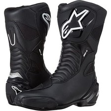 NEW Alpinestars SMX S Men's Street Motorcycle Boots US 14 EU 50 Black Black
