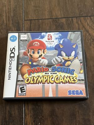 Mario & Sonic at the Olympic Games (Nintendo DS, 2008) CIB Complete