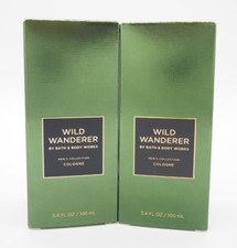  2 Bath  Body Works Men's Collection WILD WANDERER Cologne Fragrance 3.4oz New