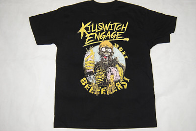 Killswitch Engage Music Tour Black T-Shirt Cotton All Size