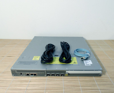 Cisco ASR1001 System, Crypto, 4 built-in GE, Dual Power Supply  2x AC PSU
