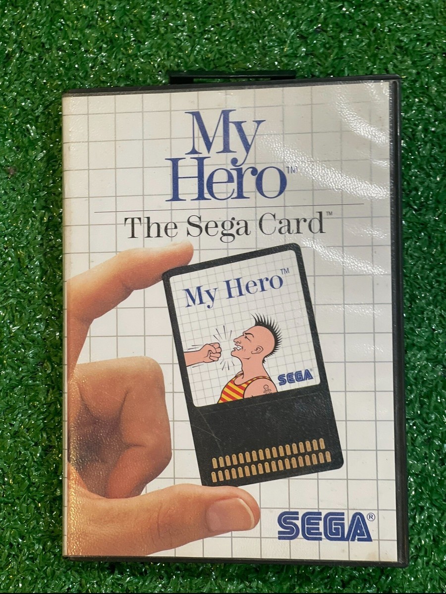 My Hero The Sega Card Sega Master System !!! | eBay