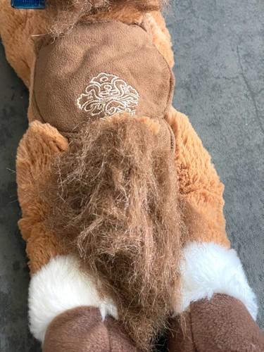 2019 Applause Plush Horse Brown Stuffed Animal w/ Riding Gear 16" Australia EUC - Picture 5 of 9